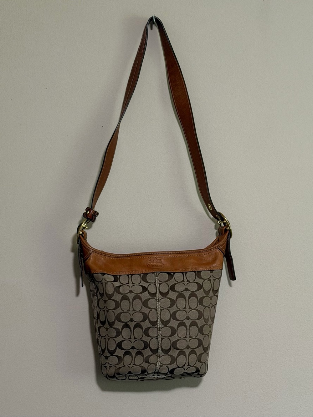 Y2K Coach Bleecker Signature Duffle Bag - Picture 3 of 14